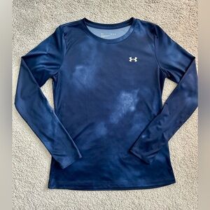 Under Armour Blue/White Longsleeve Shirt